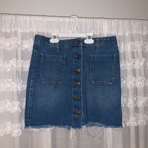 BDG DENIM JEAN SKIRT